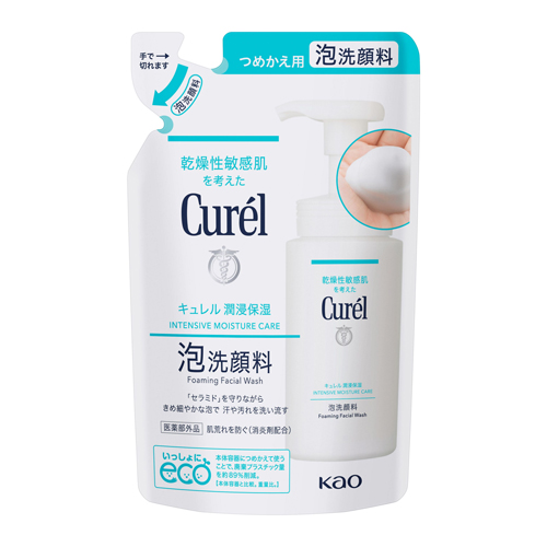 キュレル（Curel） 潤浸保湿 泡洗顔料 つめかえ用 130mL｜【ハンズ