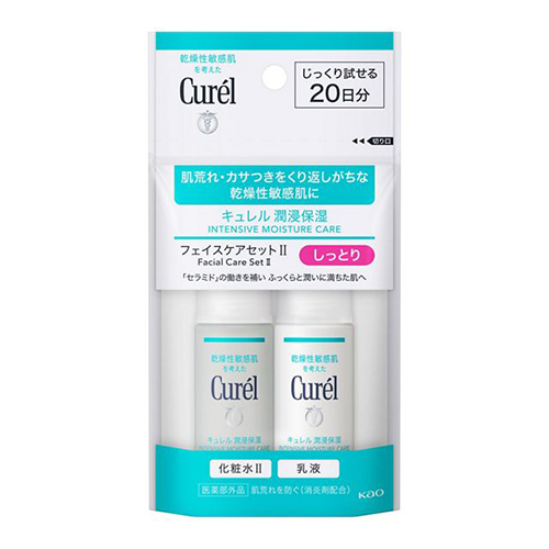 キュレル（Curel） 潤浸保湿 フェイスケアセット2 しっとり 30mL＋30mL