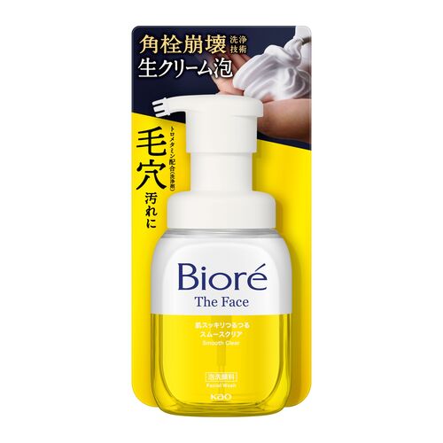 花王 ビオレ ザフェイス 泡洗顔料 スムースクリア 200mL｜【ハンズ