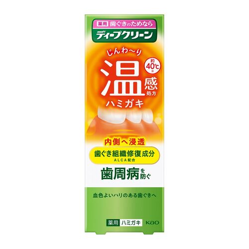 花王　ディープクリーン　薬用温感ハミガキ　85g