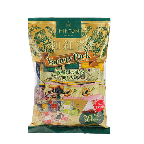 お買い得】 共栄製茶 MINTON（ミントン） 和紅茶バラエティパック 30