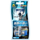 KAI RAZOR(カイレザー) axia(アクシア) 5枚刃 ホルダー+替刃1ヶ付