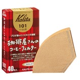 カリタ 珈琲屋さんのコーヒーフィルター 101 ブラウン 40枚