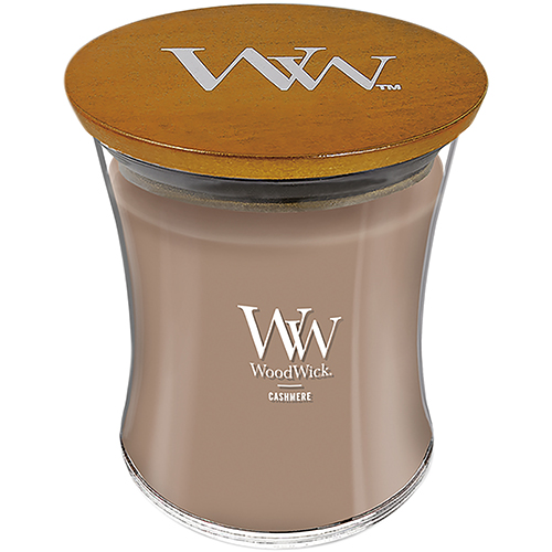 カメヤマ WoodWick ジャーキャンドル M カシミヤ｜【ハンズネットストア】