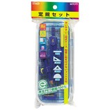 クツワ 定規セット ケース入 AP010