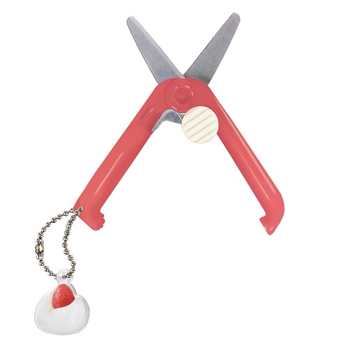 クツワ 携帯はさみ SS123RD いちご大福｜【ハンズネットストア】