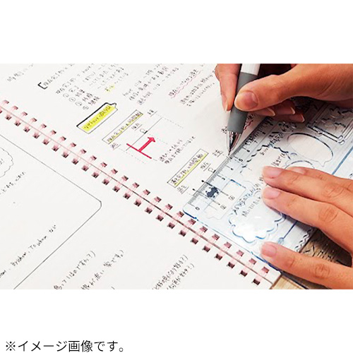 クツワ 見やすいノートが作れるテンプレート KB043BL ブルー｜【ハンズ