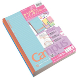 コクヨ(KOKUYO) 限定色キャンパスノート マシュマロカラー ノ-3CATN-L21X5 A罫 5色パック