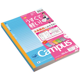 コクヨ(KOKUYO) 限定色スマートキャンパス ドット入り 文系線 ノ-GSF3CAM-L1X5 A+罫 5色パック