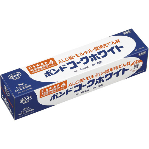 【クリックで詳細表示】コニシ ボンド コークホワイト 500g