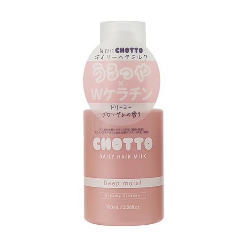 りっちゃん です★トリートメントミルク・ウォッシュ チョット（CHOTTO） デイリーヘアミルク Deep Moist 100mL｜【ハンズ