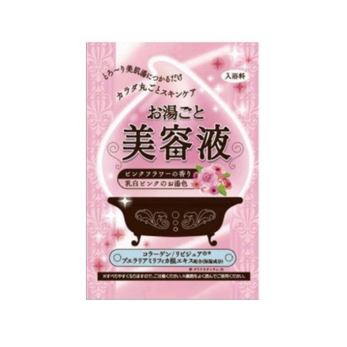 【クリックで詳細表示】バイソン お湯ごと美容液 ピンクフラワーの香り 60g