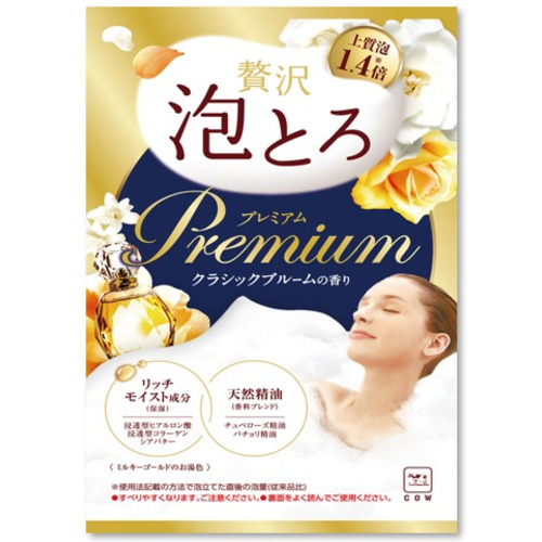 お湯物語　贅沢泡とろ　プレミアム　クラシックブルームの香り　40g