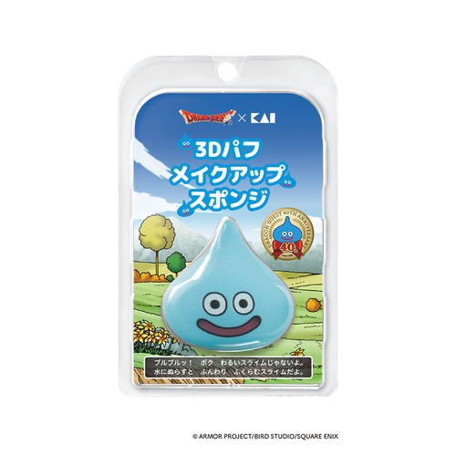 貝印（KAI） ドラゴンクエスト スライム3Dパフ 000KQ3313 スライム