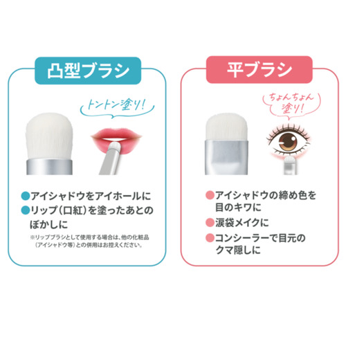 ロージーローザ（ROSY ROSA） ポイントメイクアップブラシセット M
