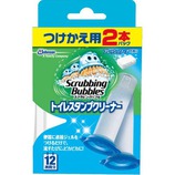 ＜東急ハンズ＞ スクラビングバブル トイレスタンプクリーナーつけかえ用  フレッシュソープ 2本パック画像