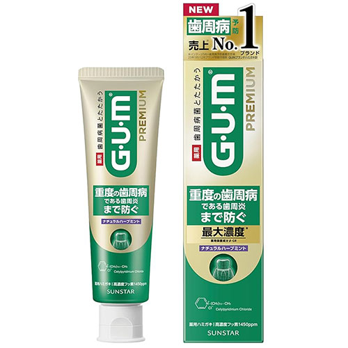 サンスター（SUNSTAR） GUMプレミアム デンタルペースト ナチュラル