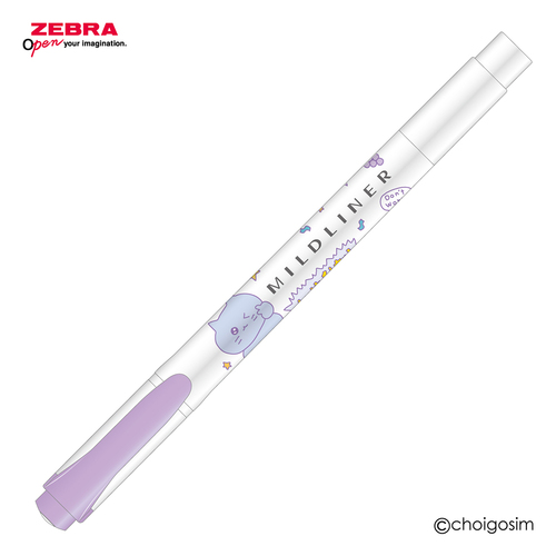 ゼブラ（ZEBRA） マイルドライナー チェゴシムコラボ ライラック