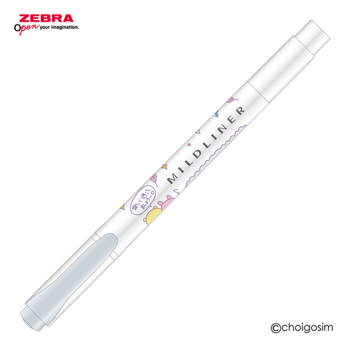 ゼブラ（ZEBRA） マイルドライナー チェゴシムコラボ クールグレー