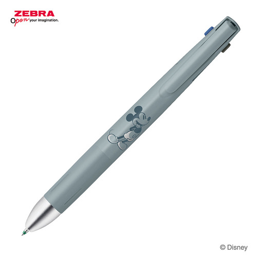 【新品未開封】ディズニー ボルト シャープペン＆ボールペン セット 劇場グッズ ゼブラ（ZEBRA） ブレン4＋S 0.5mm ディズニー2 ブルーグレー 【数量
