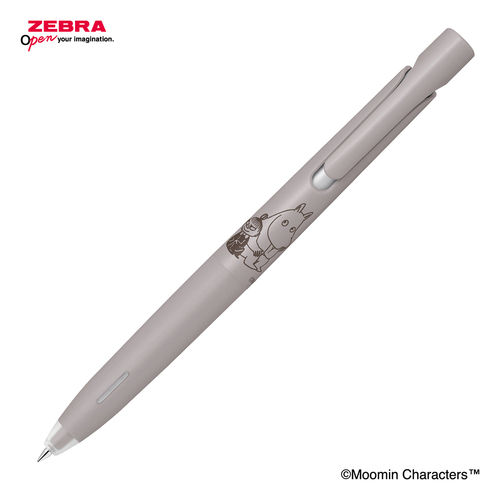 ゼブラ（ZEBRA） ブレン 0.5mm ムーミンデザイン ココアブラウン