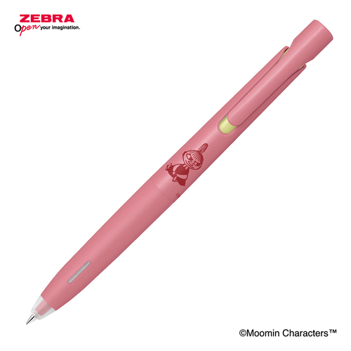 ゼブラ（ZEBRA） ブレン 0.5mm ムーミンデザイン コーラルピンク