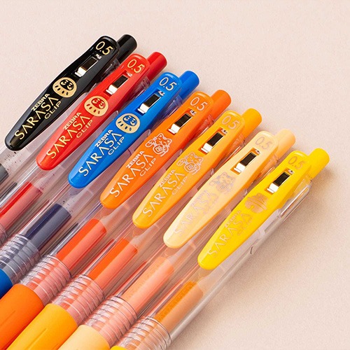 ゼブラ（ZEBRA） サラサクリップ 勉強応援 0.5mm オレンジ 【数量限定