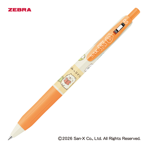 まささん専用14900 4/21FlyingHonuオレンジ1/150 ゼブラ（ZEBRA） サラサクリップ 0.5mm すみっコぐらし オレンジ