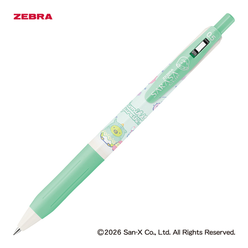 BSH商品 ゼブラ（ZEBRA） サラサクリップ 0.5mm すみっコぐらし ミルクグリーン