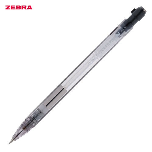 ゼブラ（ZEBRA） ノックペンシル M-1700 0.5mm フルーティー クリア