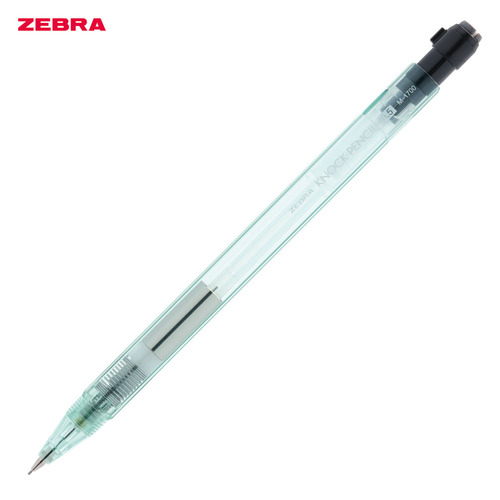 ゼブラ（ZEBRA） ノックペンシル M-1700 0.5mm フルーティー クリア
