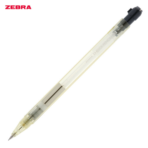 ゼブラ（ZEBRA） ノックペンシル M-1700 0.5mm フルーティー クリア