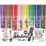 ゼブラ（ZEBRA） Hi!Mckee ハイマッキー12色セット MC12C－25