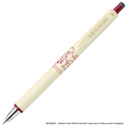 ゼブラ（ZEBRA） サラサナノ 0.38mm くまのプーさんの仲間たちデザイン