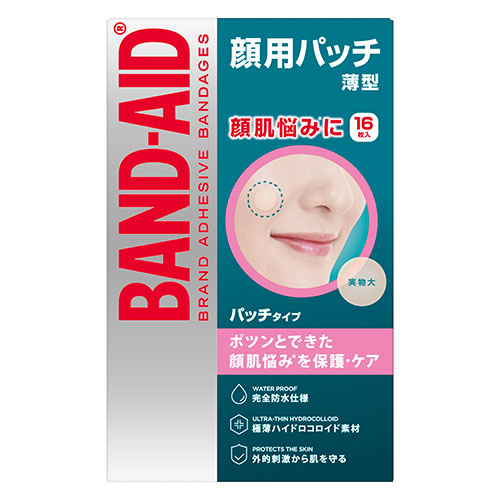 バンドエイド®（BAND-AID） 顔用パッチ 16枚｜【ハンズネットストア】