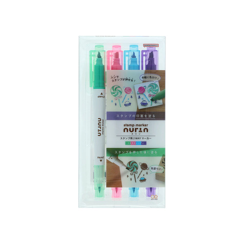 サンスター文具 スタンプマーカー ヌリン（nurin） S4544676 コスモ