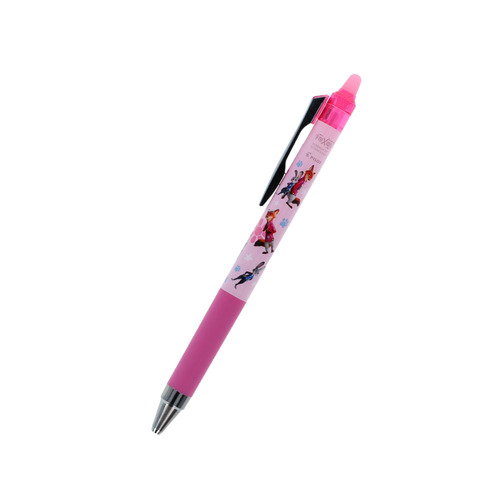 サンスター文具 フリクションポイントノック 0.4mm ズートピア/ピンク