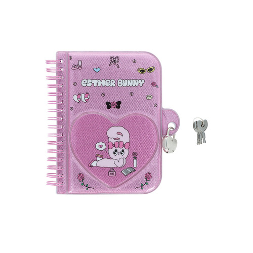 サンスター文具 鍵付きノート AfterSchoolコレクション エスターバニー