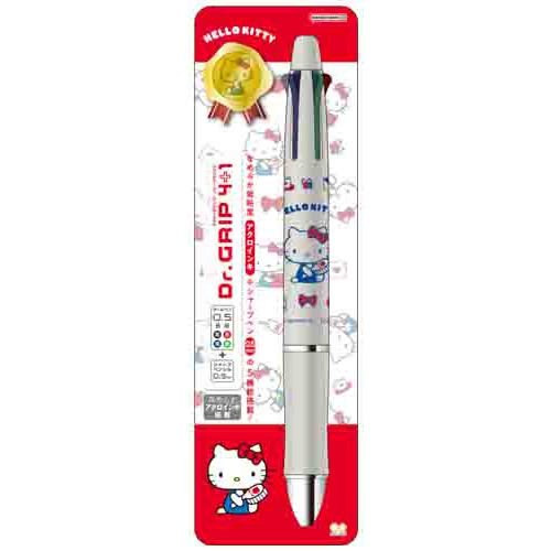 サンスター文具 ドクターグリップ4＋1 0.5mm ハローキティ｜【ハンズ