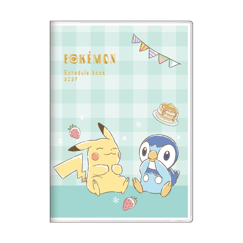 2026年10月始まり】 サンスター文具 ポケットモンスター B6 マンスリー