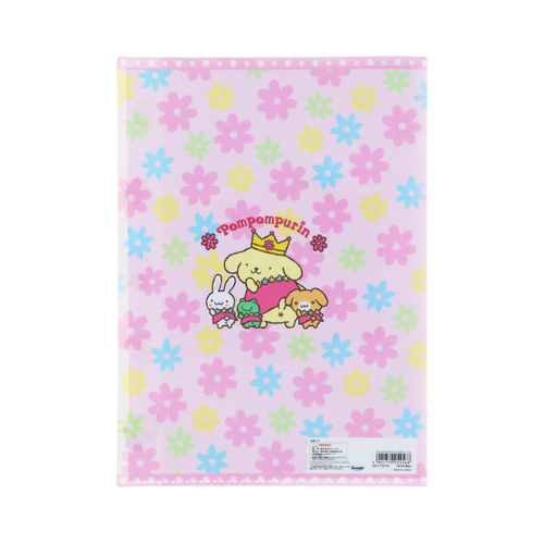 サンスター文具 ダイカットクリアファイル 5ポケット ポムポムプリン
