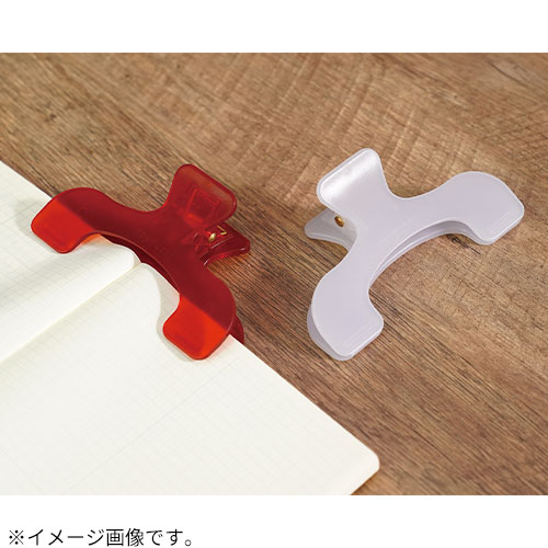 ハンズ限定 サンスター文具 ウカンムリクリップ 赤｜【ハンズネット