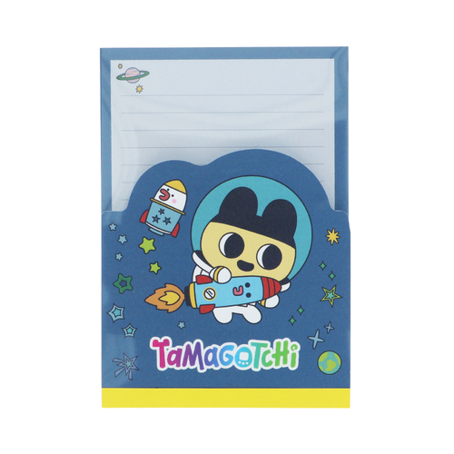 サンスター文具 たまごっち ダイカットメモ ネイビー｜【ハンズネット
