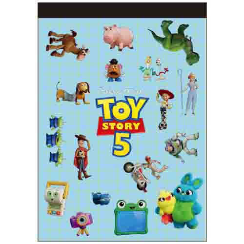 サンスター文具 TOY STORY 5 メモ B7 3D｜【ハンズネットストア】