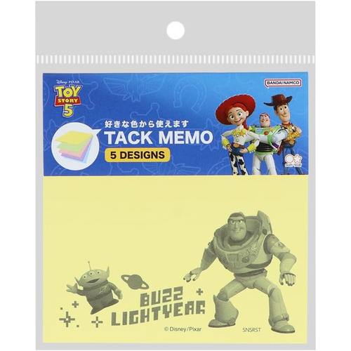 サンスター文具 TOY STORY 5 付箋メモ5C 3D｜【ハンズネットストア】