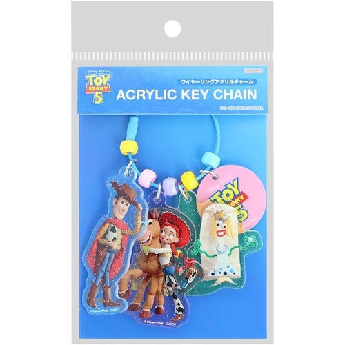 サンスター文具 TOY STORY 5 ワイヤーリングアクリルチャーム ウッディ