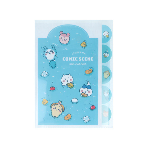 サンスター文具 ちいかわコミックシーン ダイカットクリアファイル5