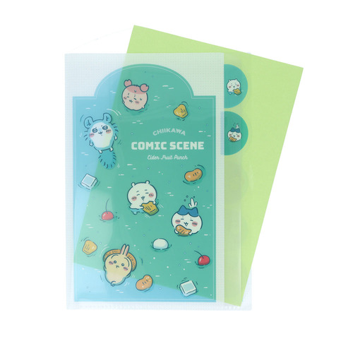 サンスター文具 ちいかわコミックシーン ダイカットクリアファイル5
