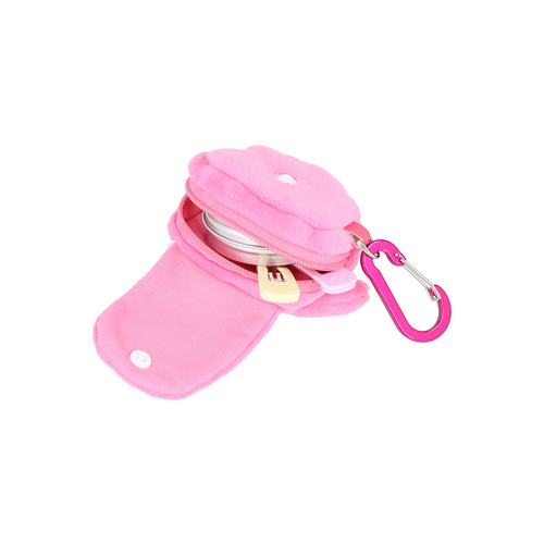 サンスター文具 カラビナ付ふわミニポーチ マイメロディ｜【ハンズ