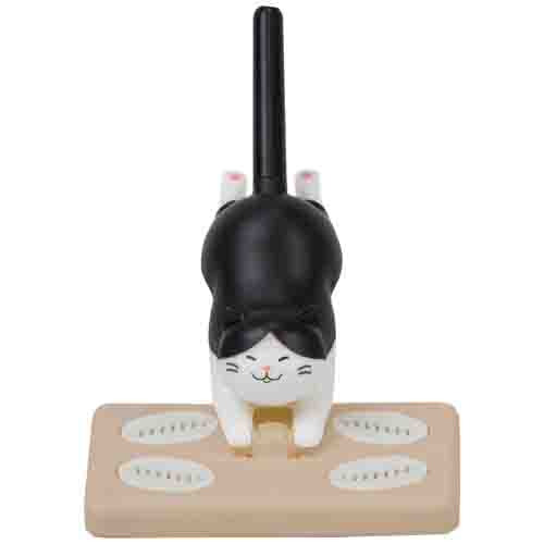 卓上クリーナー　ふきマル　サバトラ